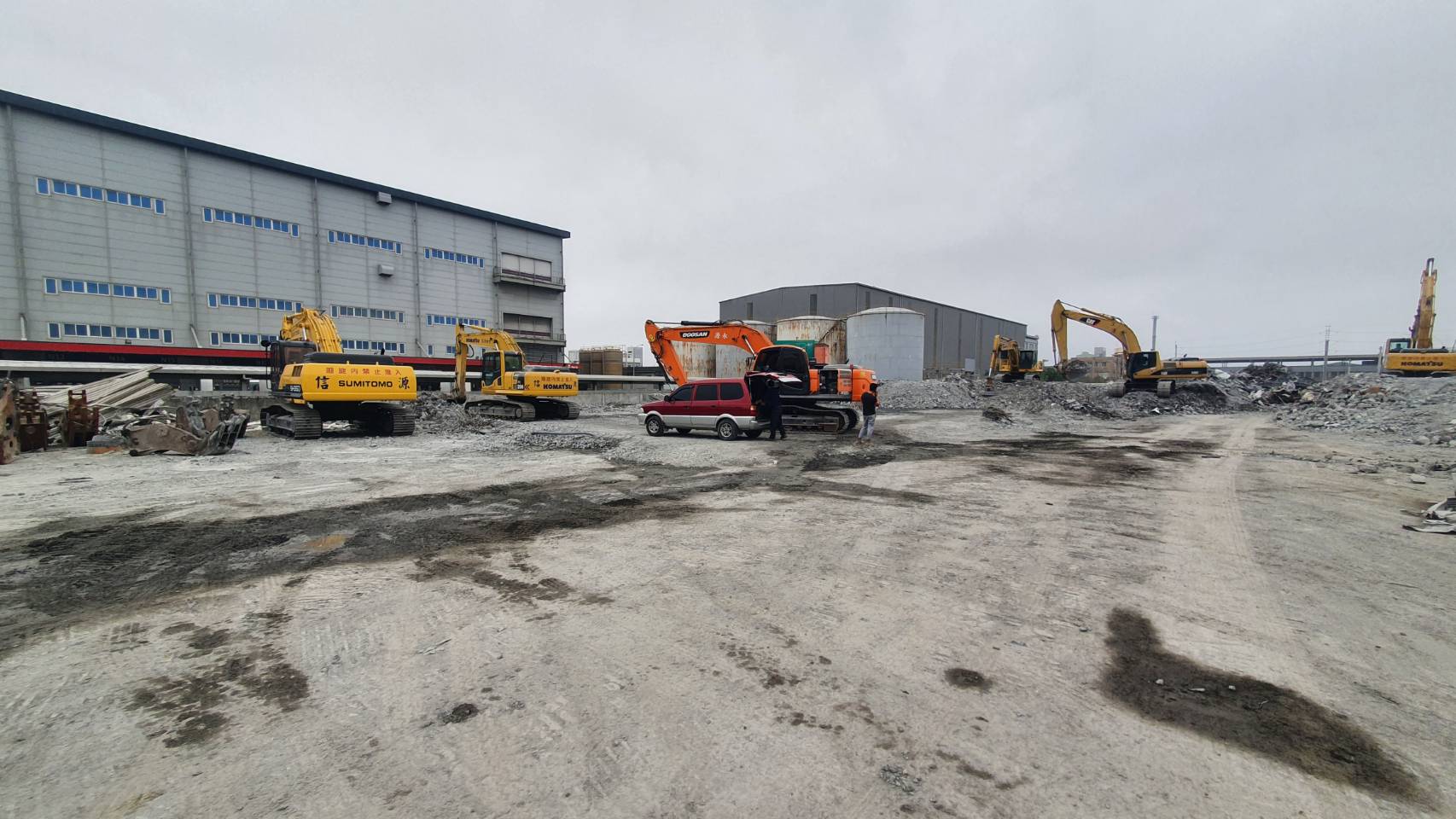 全聯福大建物拆除工程