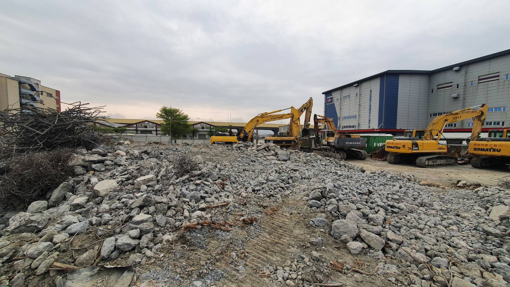 全聯福大建物拆除工程