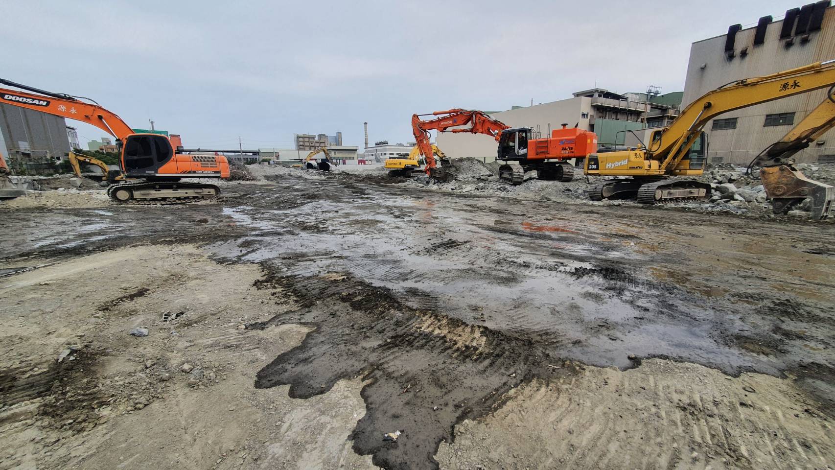 全聯福大建物拆除工程