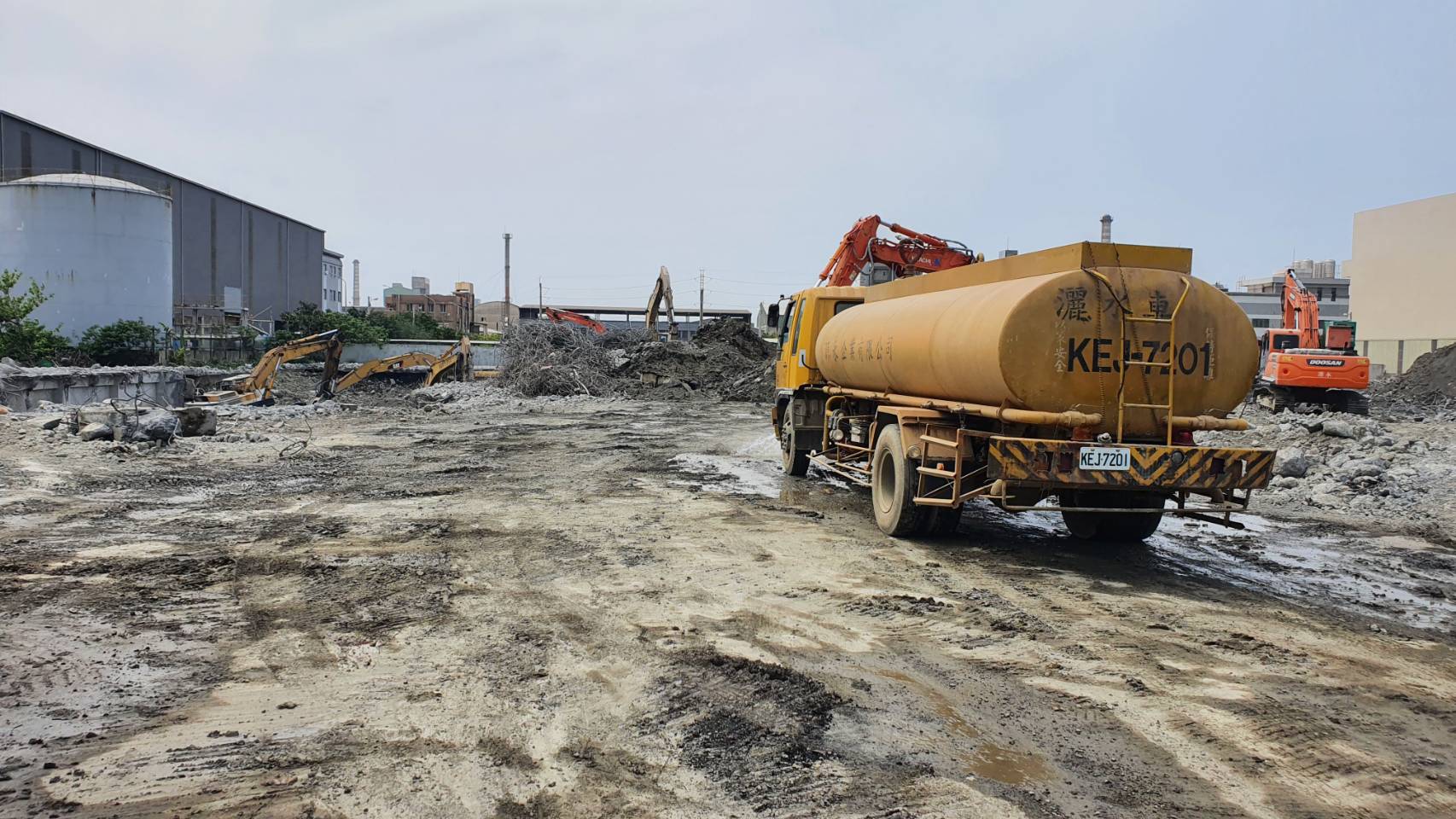 全聯福大建物拆除工程